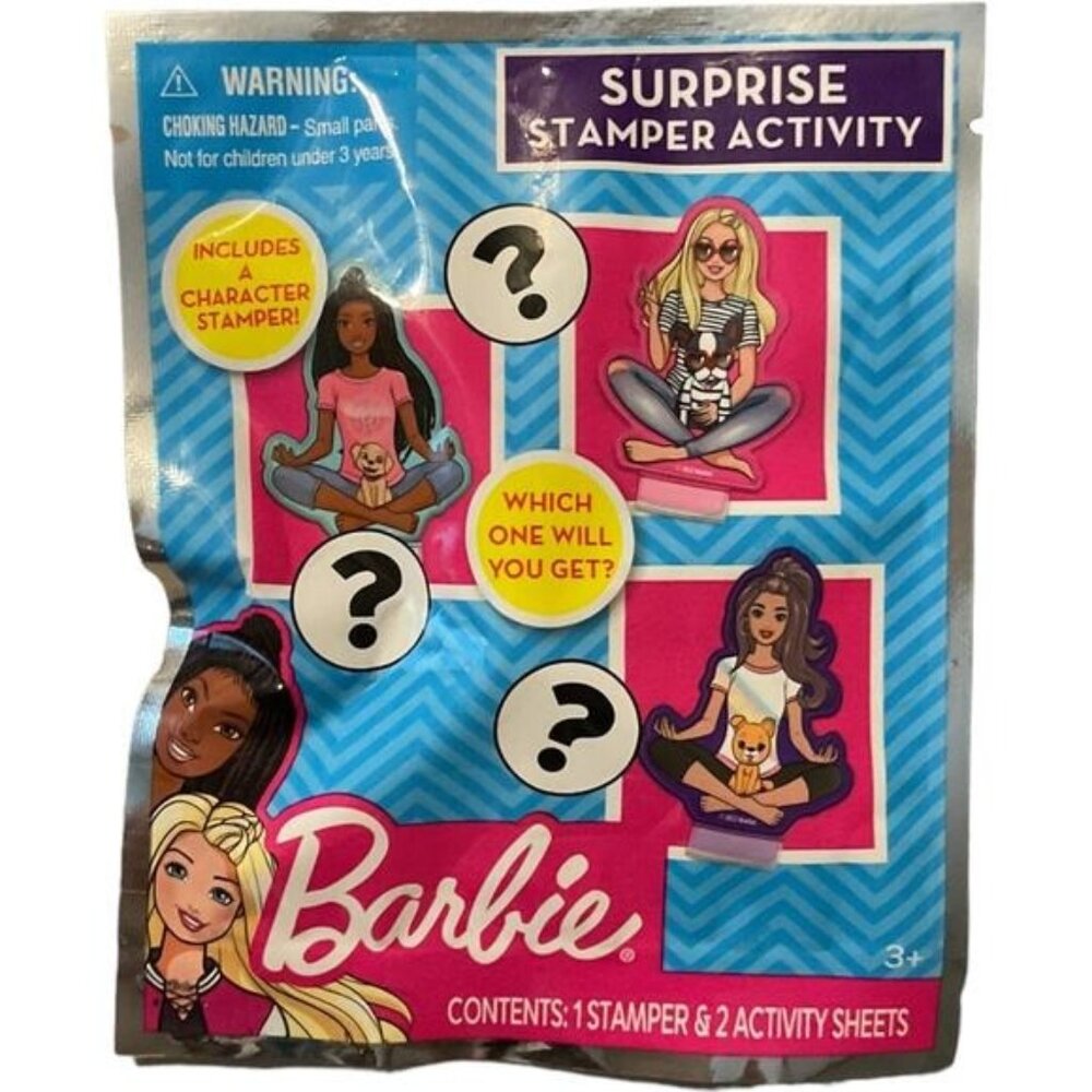 Barbie Surprise Pack Stampers Barbie Accessories New Sealed